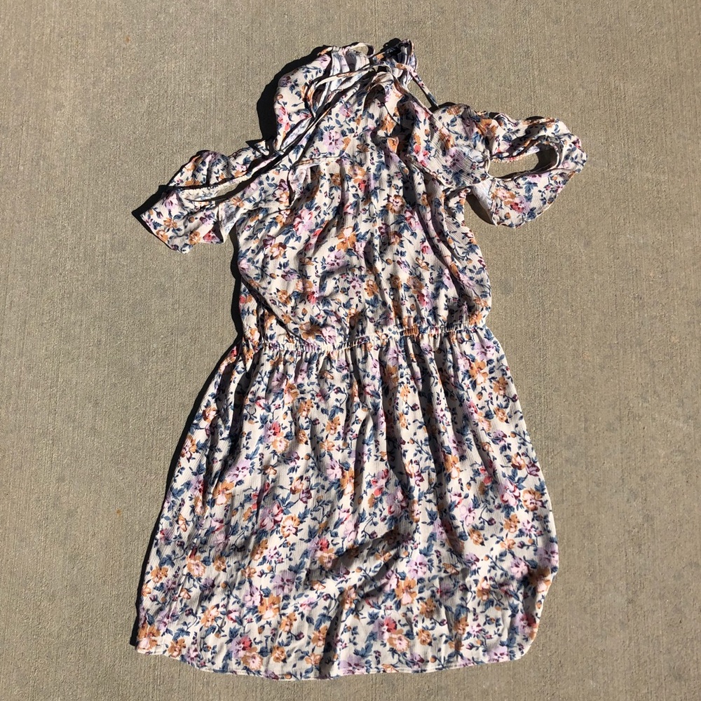 American Eagle Floral Off The Shoulder Dress